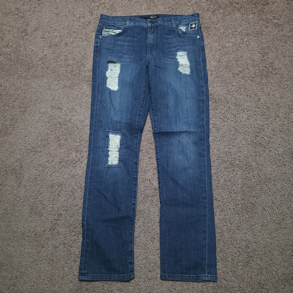 KILL CITY Women's Jeans ROCK EMO Style Made In USA Size 30 x 28‎ Stretch